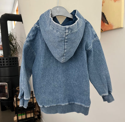 H&M Washed Look Hoodie (Size 1.5-2 Yrs), Kids 2T