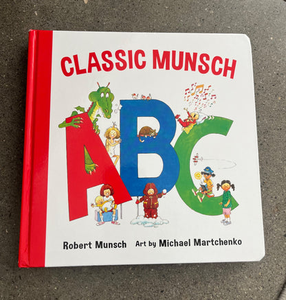 Classic Munsch ABCs Hardcover Book