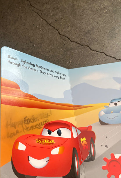 Cars on the Go! (Disney Baby: A STEM Gear Book)