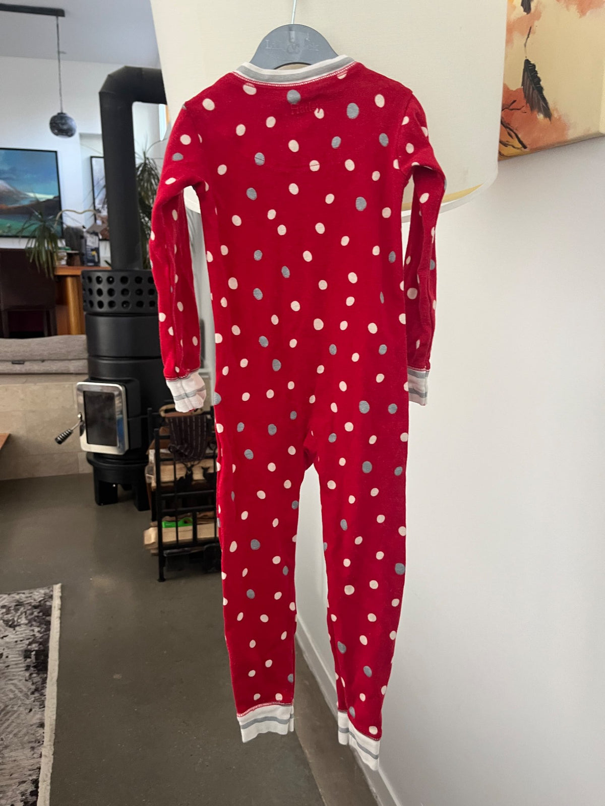 Hatley Red Polka Dot Onesie , Kids 2T