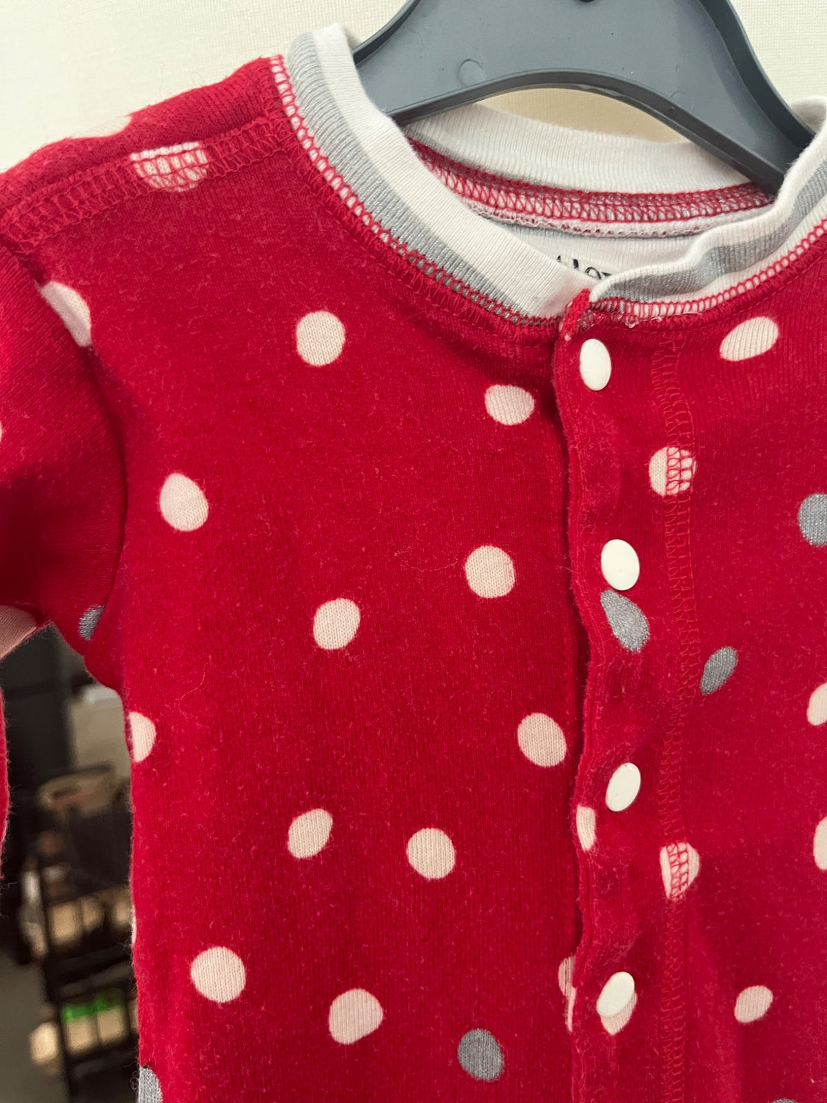 Hatley Red Polka Dot Onesie , Kids 2T
