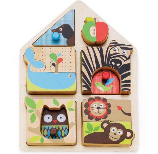 Skip Hop Alphabet Zoo Match & Play Puzzle (Retail $35)