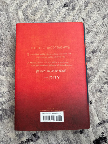 Dry by  Neal & Jarrod Shusterman (Brand new, hardcover)
