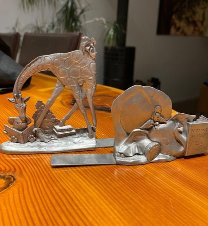 Vintage (1993) Seagull Pewter Children’s Bookends