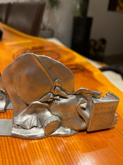Vintage (1993) Seagull Pewter Children’s Bookends