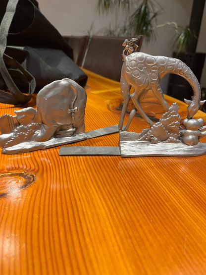 Vintage (1993) Seagull Pewter Children’s Bookends