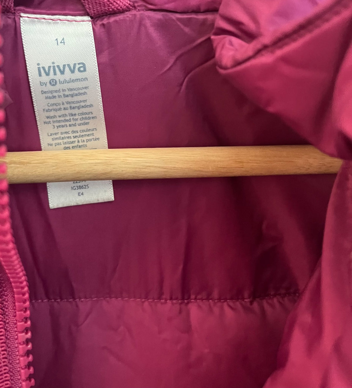 Ivivva Kick The Chills Down Jacket , Kids 14