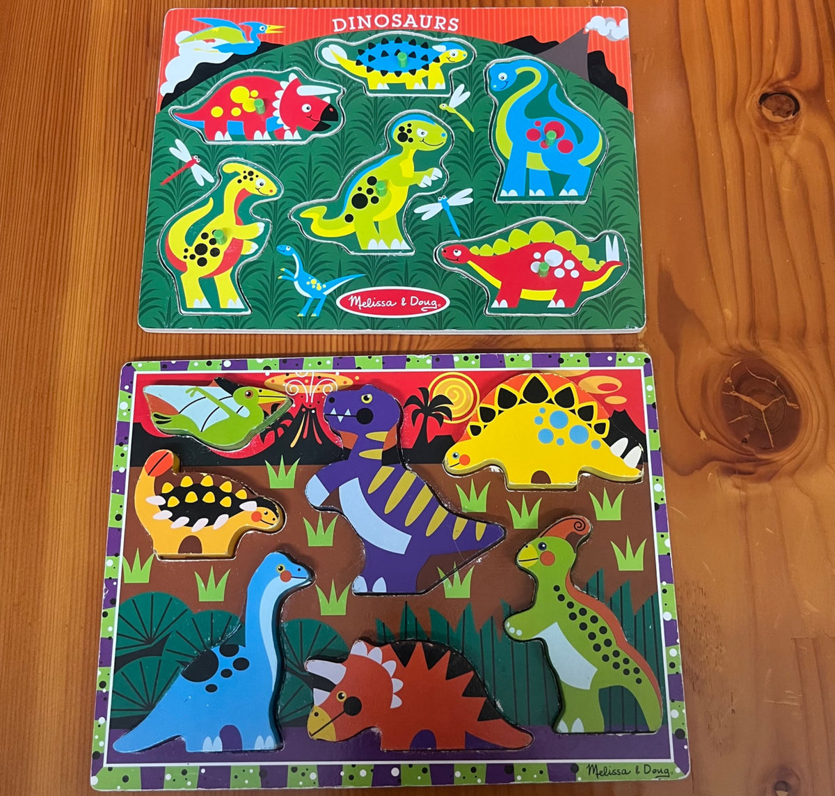 Melissa & Doug Dinosaur Puzzles