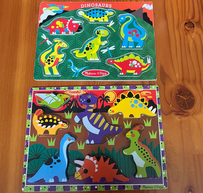Melissa & Doug Dinosaur Puzzles