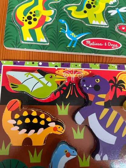 Melissa & Doug Dinosaur Puzzles