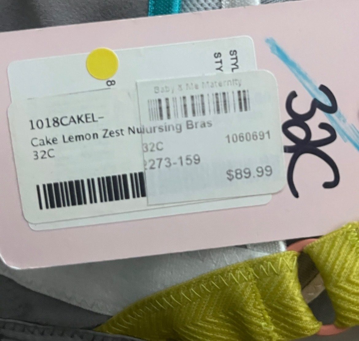NEW Cake lingerie 32C Maternity / Nursing Bra (Retail $90), Maternity S (4-6)