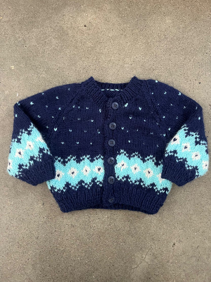 Baby Boy Knit Sweater & Hat , Kids 12 Month (9-12M)