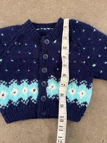 Baby Boy Knit Sweater & Hat , Kids 12 Month (9-12M)