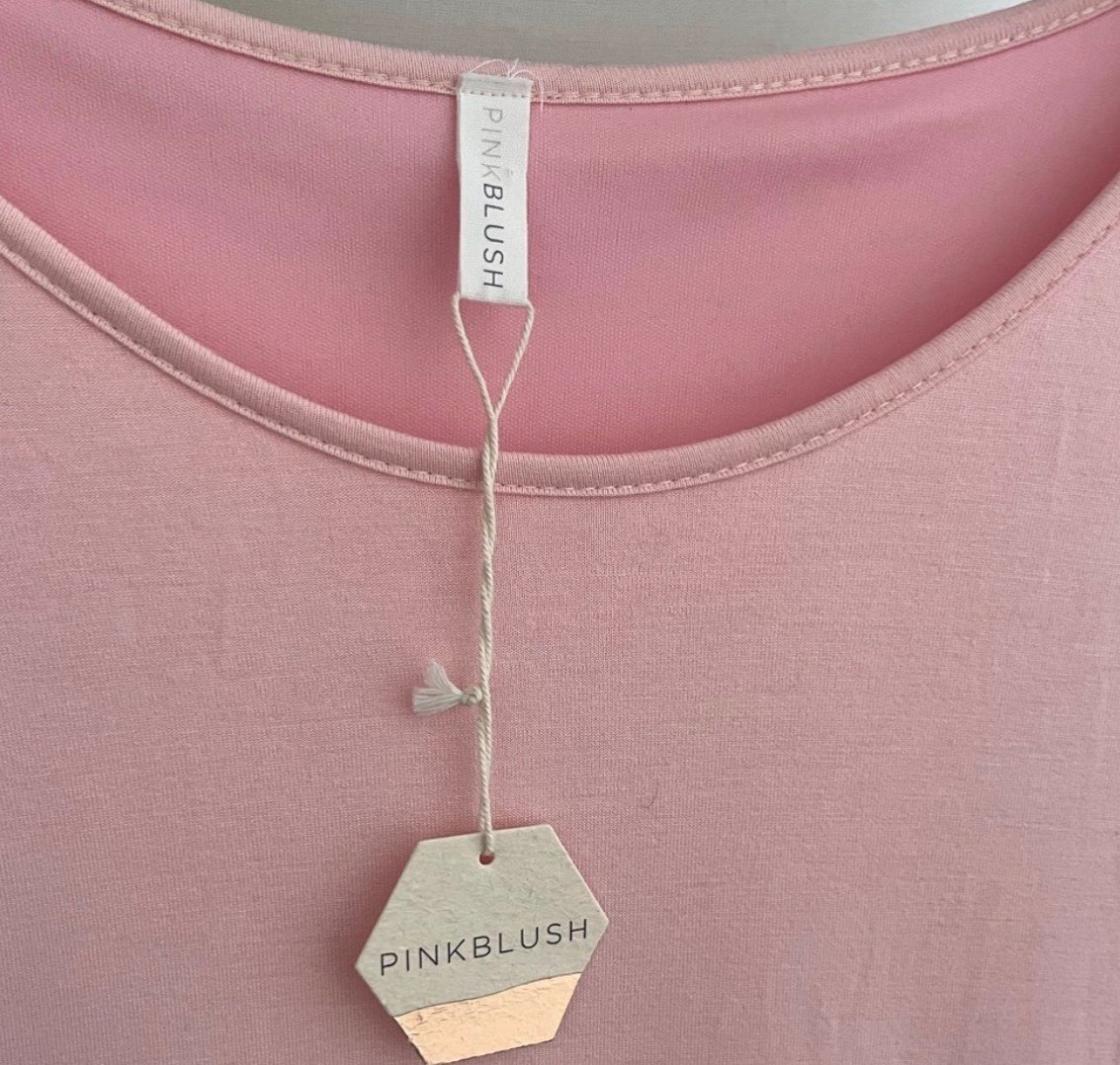NWT PinkBlush Crochet Trim Maternity Shift Dress - Size 3XL, Maternity 2XL+ (18+)