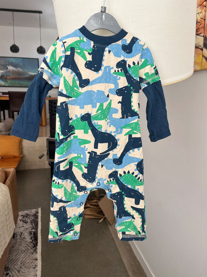 Dinosaur One-Piece Outfit (6-12 months), Kids 12 Month (9-12M)