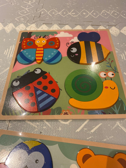 NWT Bundle of 3 baby puzzles