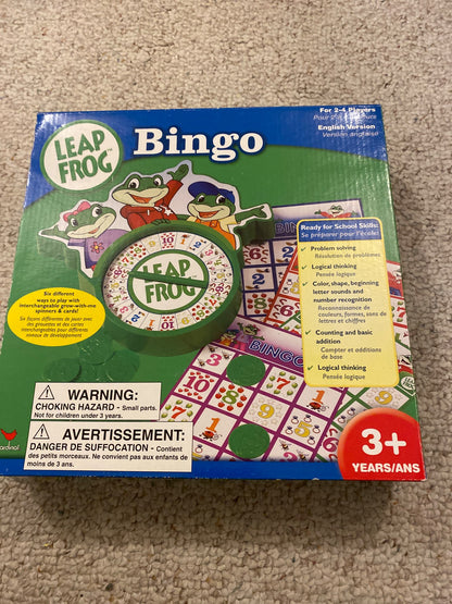 Leap Frog Bingo