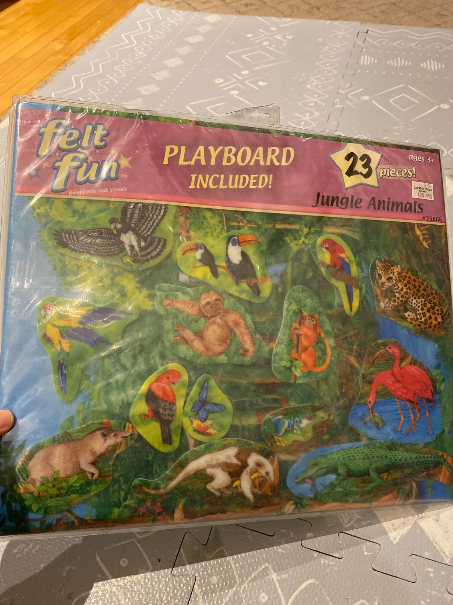 NWT Felt Fun - Jungle Animals