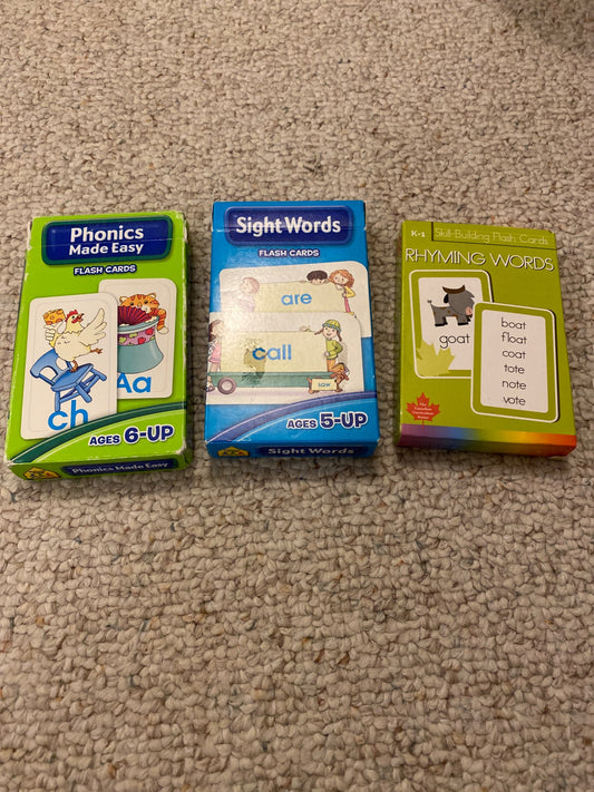 Bundle of Flash Cards