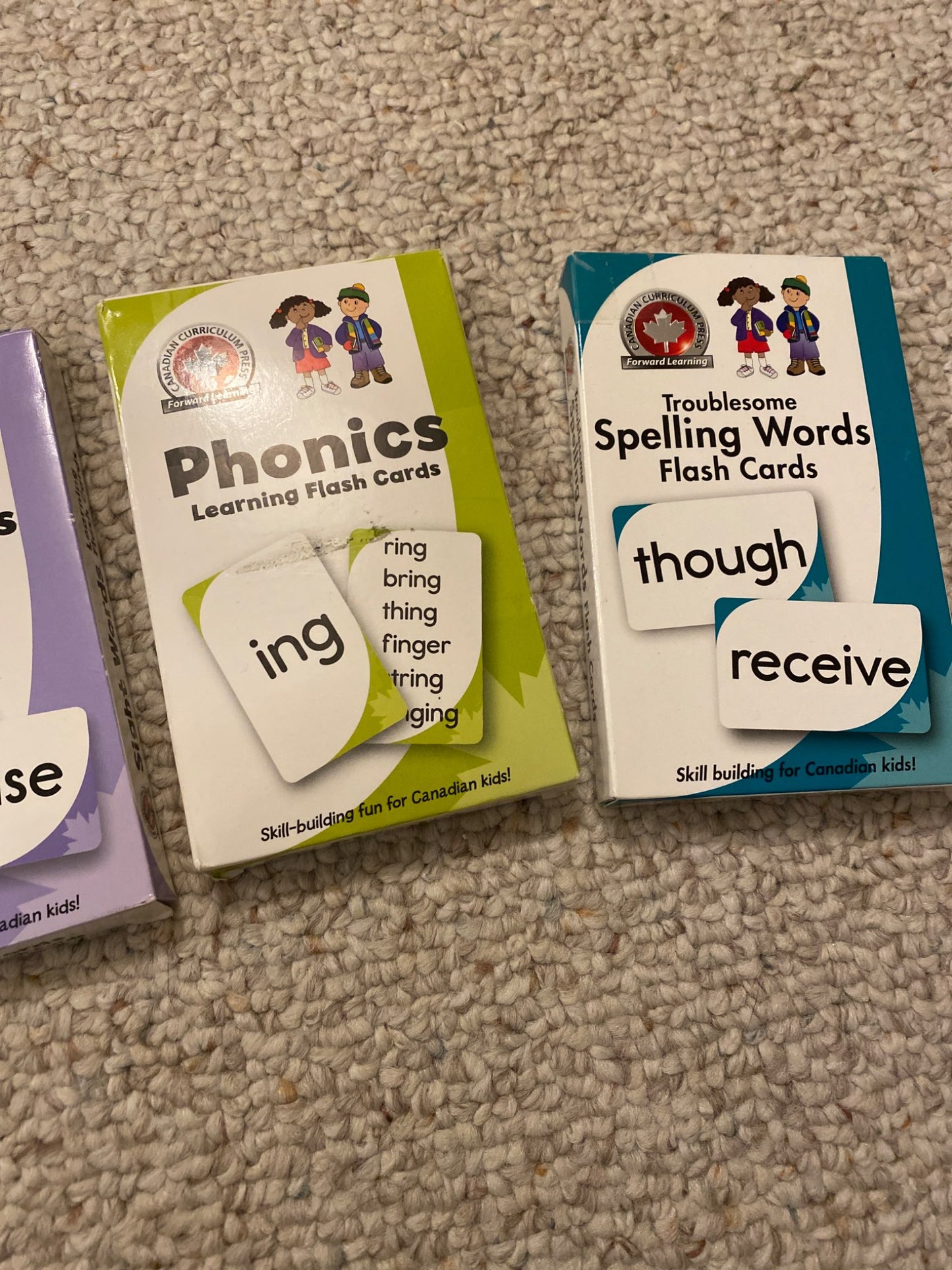 Bundle of 4 Flash Cards