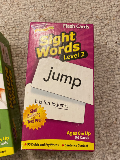Bundle of 2 Flash Cards