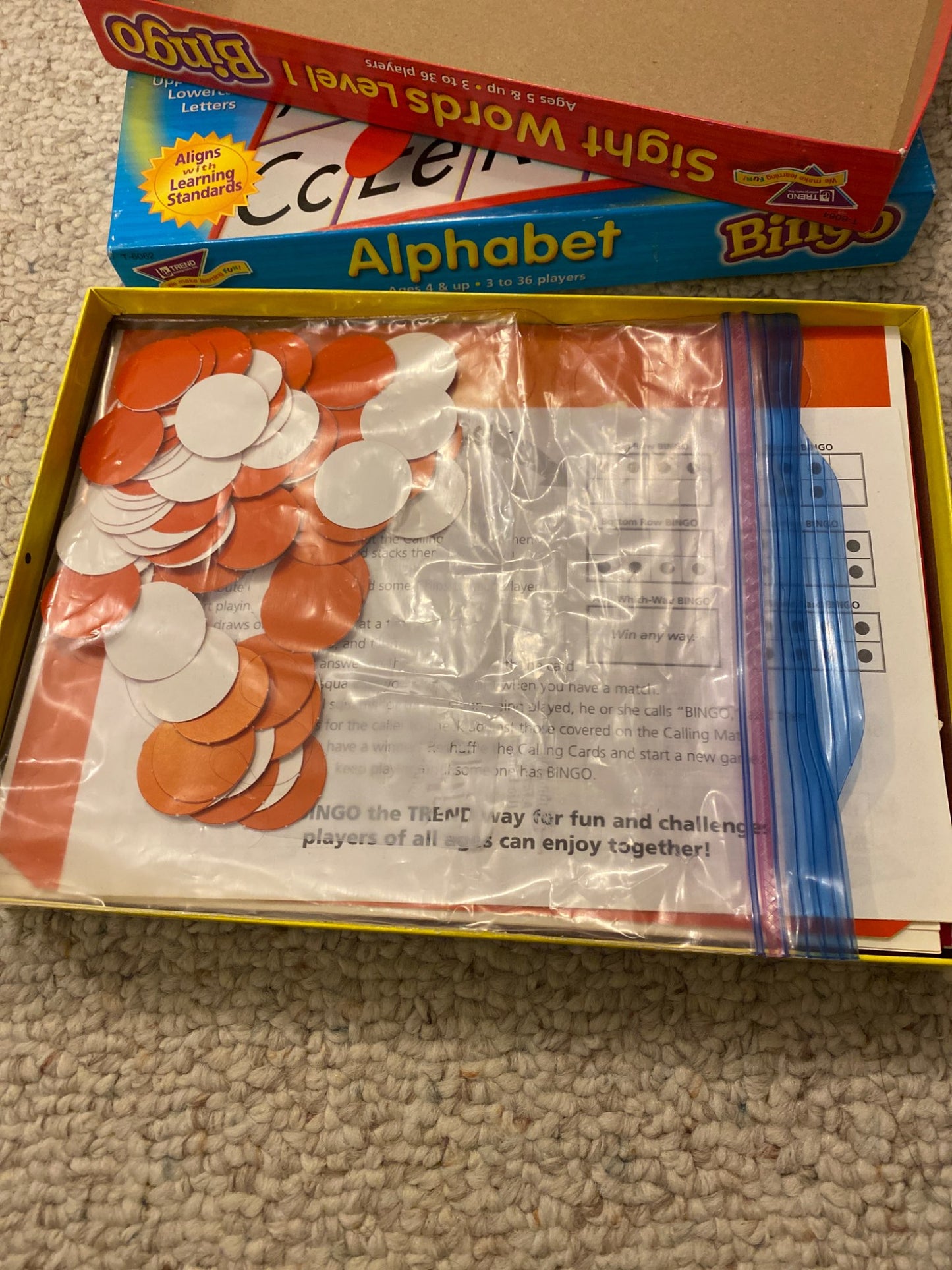 Bingo Alphabet & Bingo Sight Words