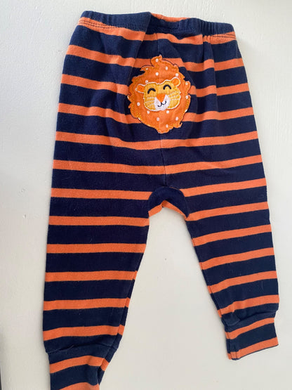 Hatley baby striped pants with lion , Kids 18 Month (12-18M)