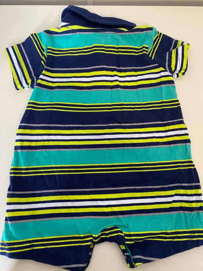 Carter’s Boys shortie Romper, Kids 9 Month (6-9M)