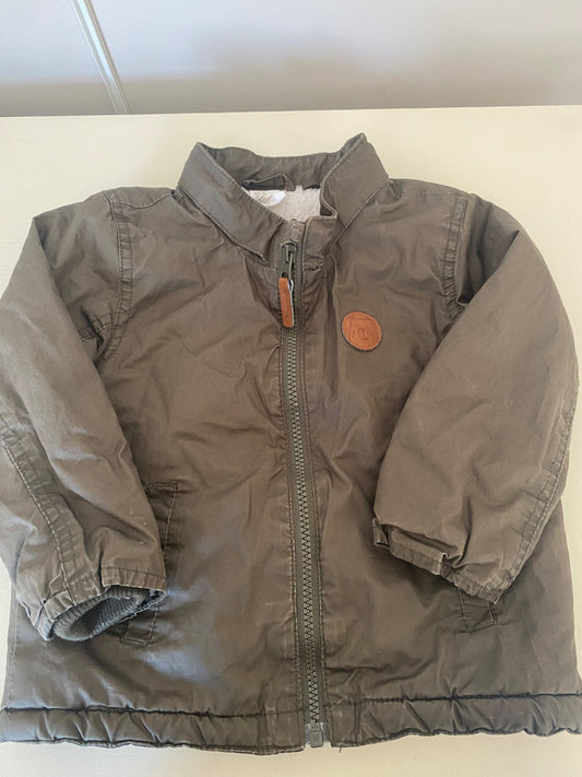 H&M boys olive green jacket , Kids 24 Month (18-24M)