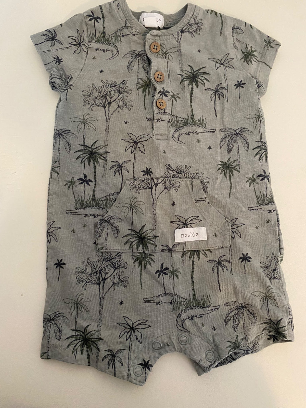 EUC Newbie Boys Romper, Kids 6 Month (3-6M)