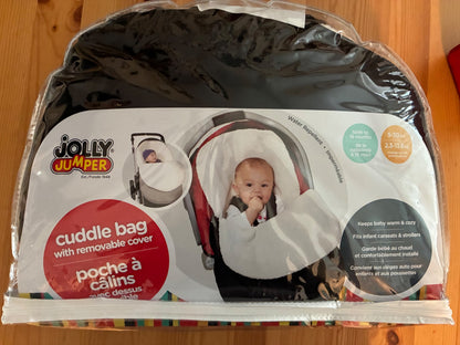 EUC jolly jumper cuddle bag for car seat