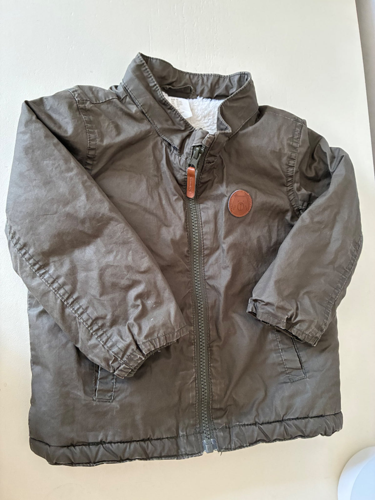 EUC H&M fleece lined jacket , Kids 24 Month (18-24M)