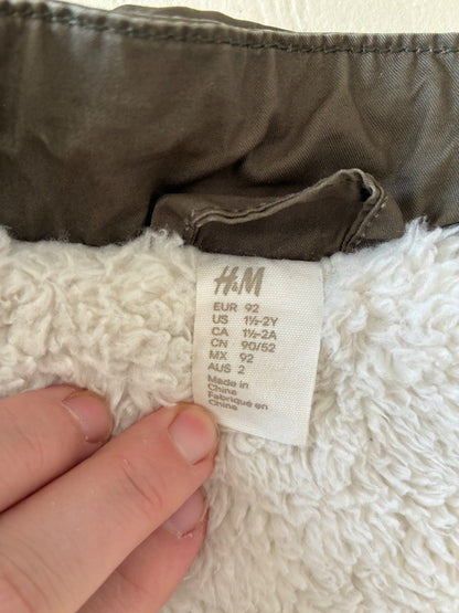 EUC H&M fleece lined jacket , Kids 24 Month (18-24M)