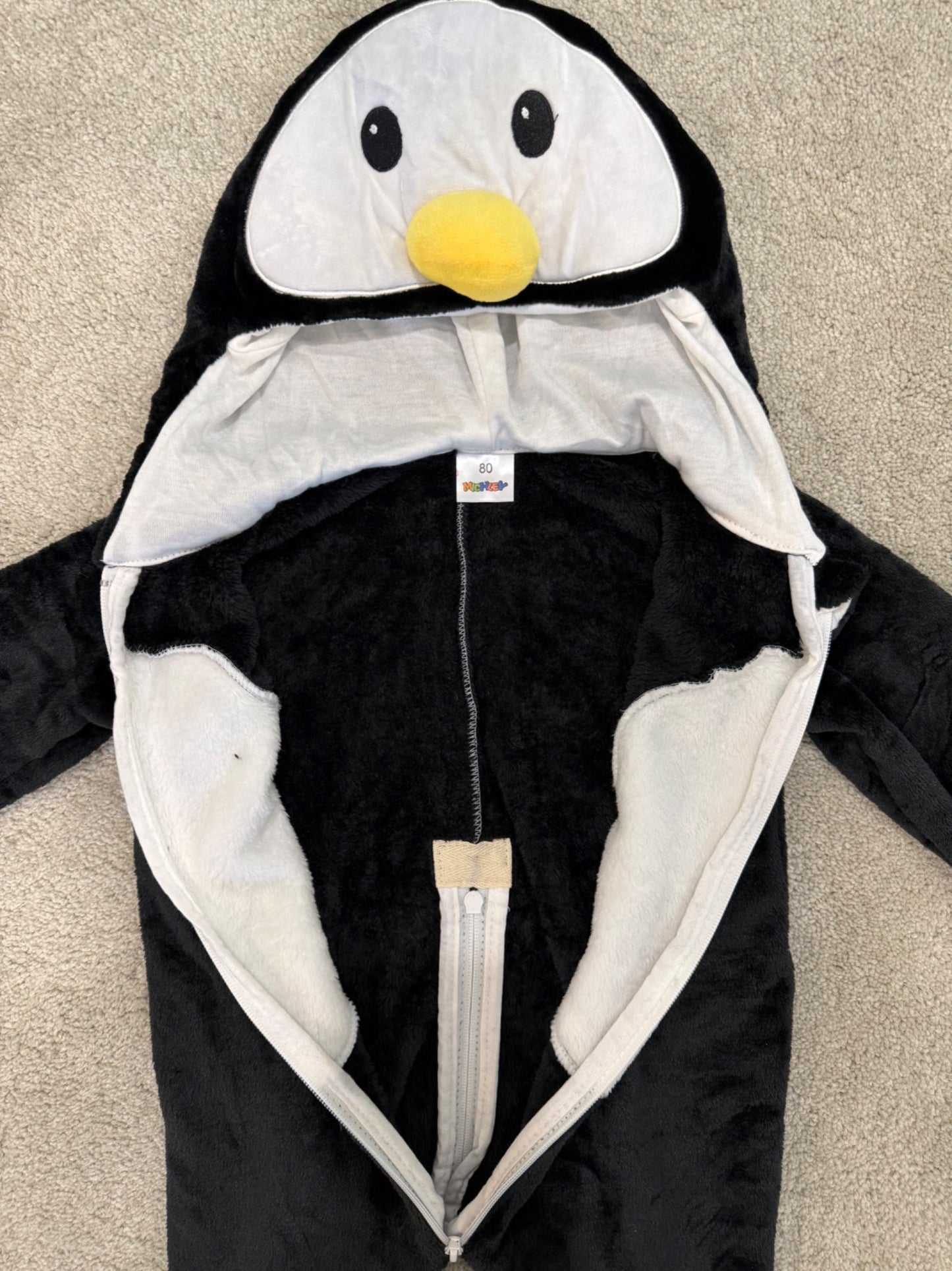 Michley 6-12M Penguin Cosplay Costume, Retail $31.99, Kids 9 Month (6-9M)