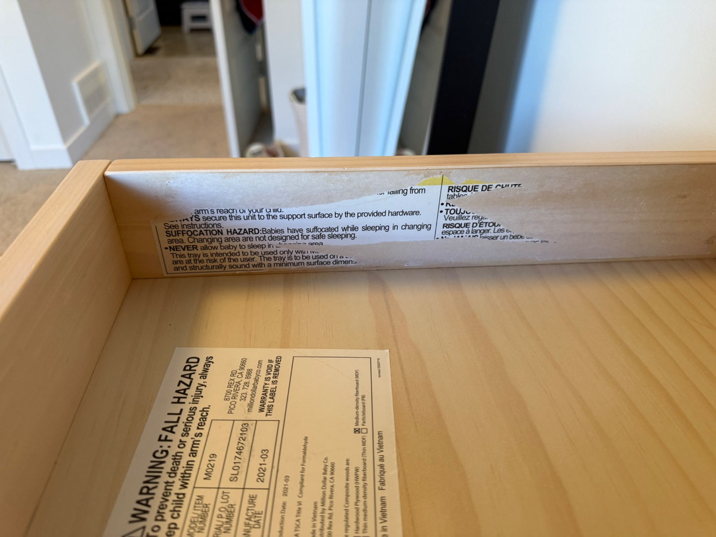 DaVinci Universal Changing Table Topper, Retail $199
