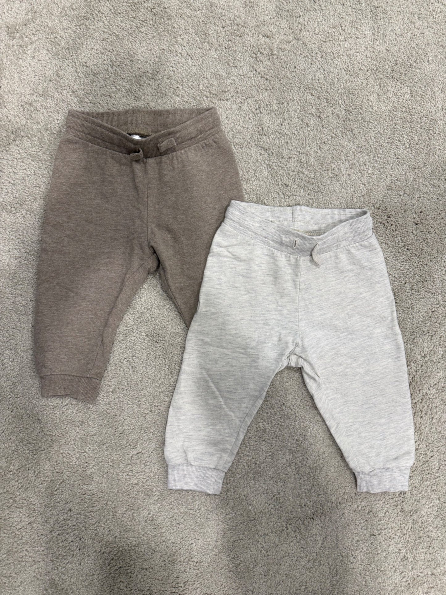 2-Pack H&M Joggers; Retail $19.99, Kids 9 Month (6-9M)