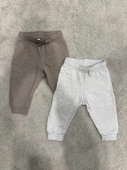 2-Pack H&M Joggers; Retail $19.99, Kids 9 Month (6-9M)
