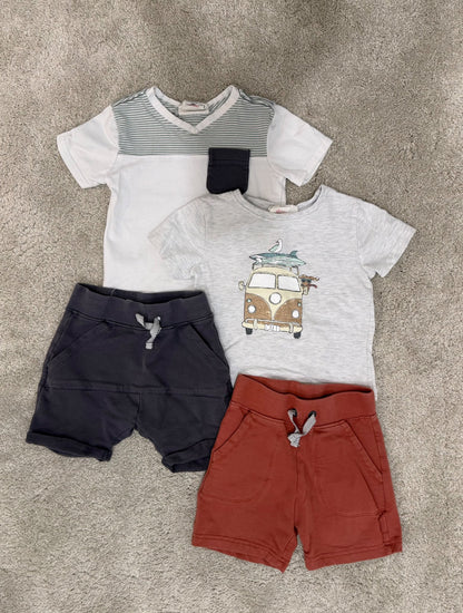 2 12M Rorie Whelan T-shirt & Short Sets , Kids 12 Month (9-12M)