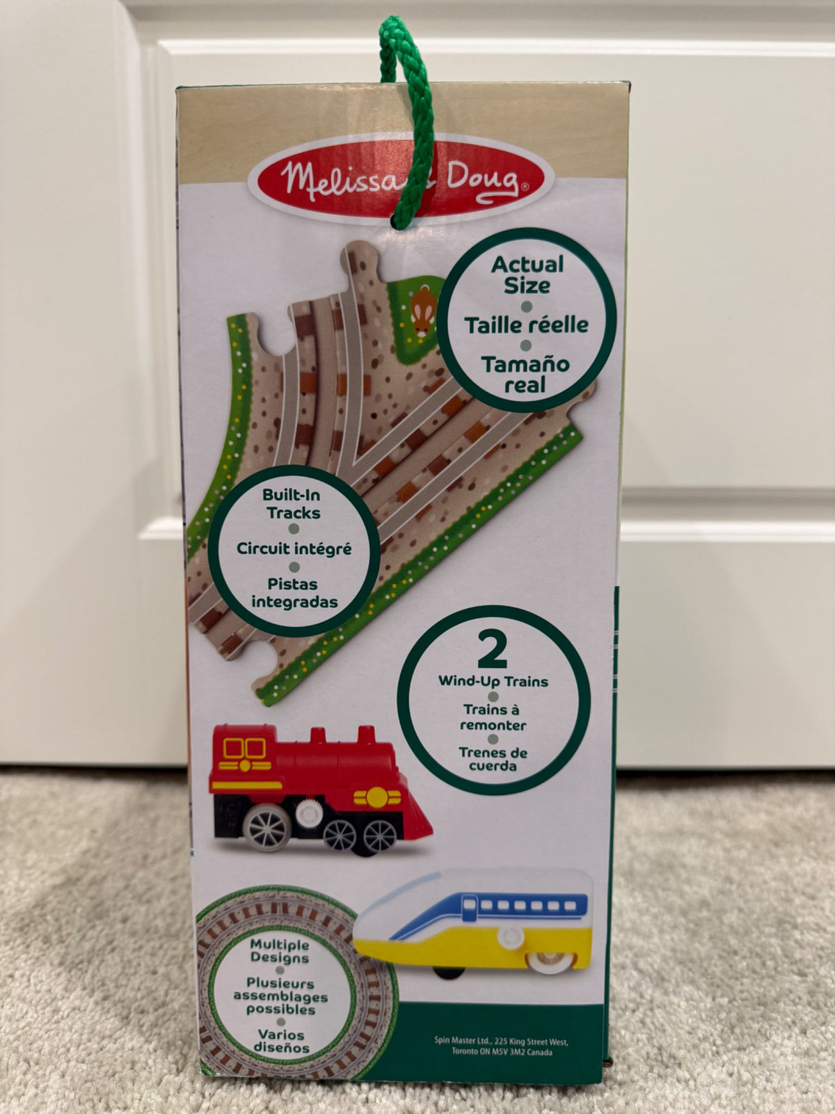 Melissa & Doug Tracks Floor Puzzle; retail $34.99