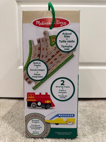 Melissa & Doug Tracks Floor Puzzle; retail $34.99