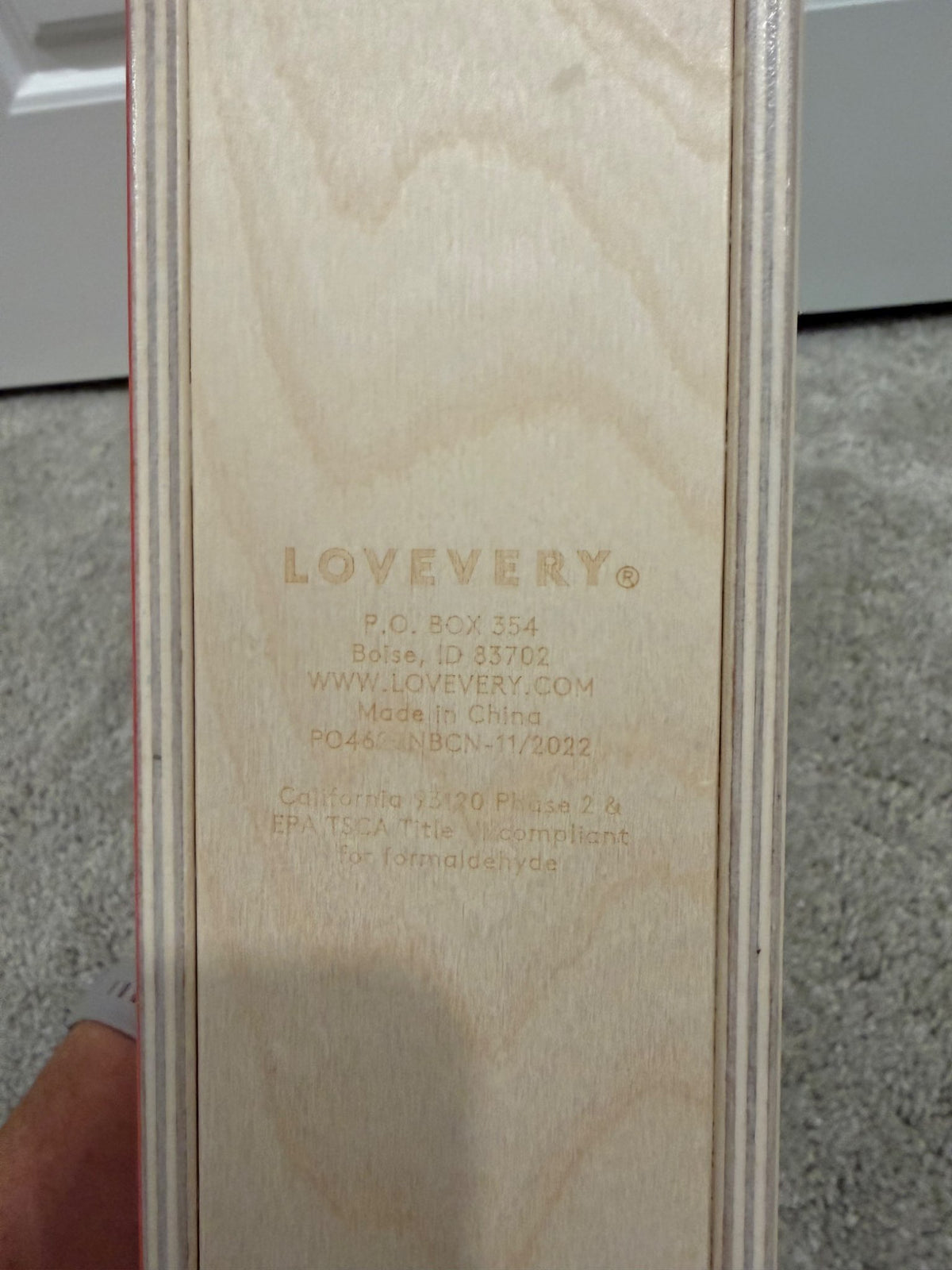 Lovevery Count and Slide Ring Chute; reselling $15-25 online