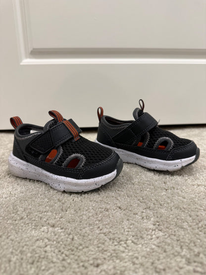 George Toddler Boys Sports Sandals, size 5, retail $15, Shoes 5 (Walkers:12-24 mth)