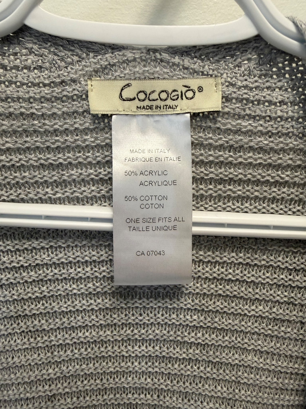 Cocogio Open-front Knit Poncho/Cardigan, resell $30-$50, Maternity S (4-6)