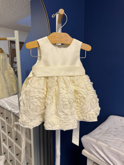 Cinderellas Cream Formal Baby Dress