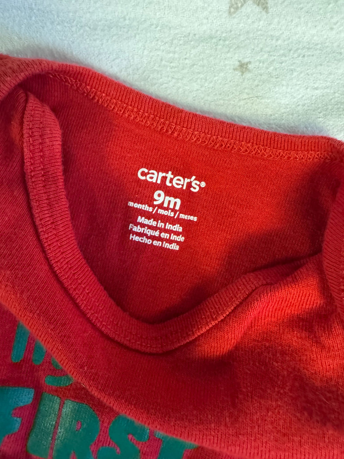 My first Christmas Santa pj’s, Kids 9 Month (6-9M)