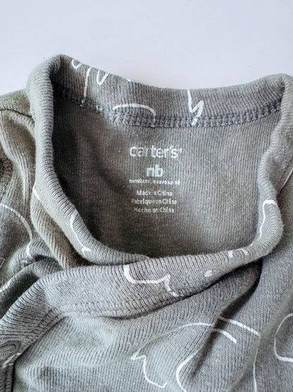 Carters Grey Cloud Newborn Outfit, Kids Newborn