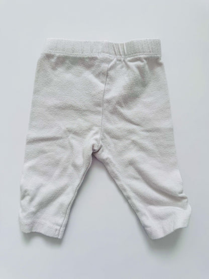 Grey striped outfit (Top & Bottom), Kids Newborn