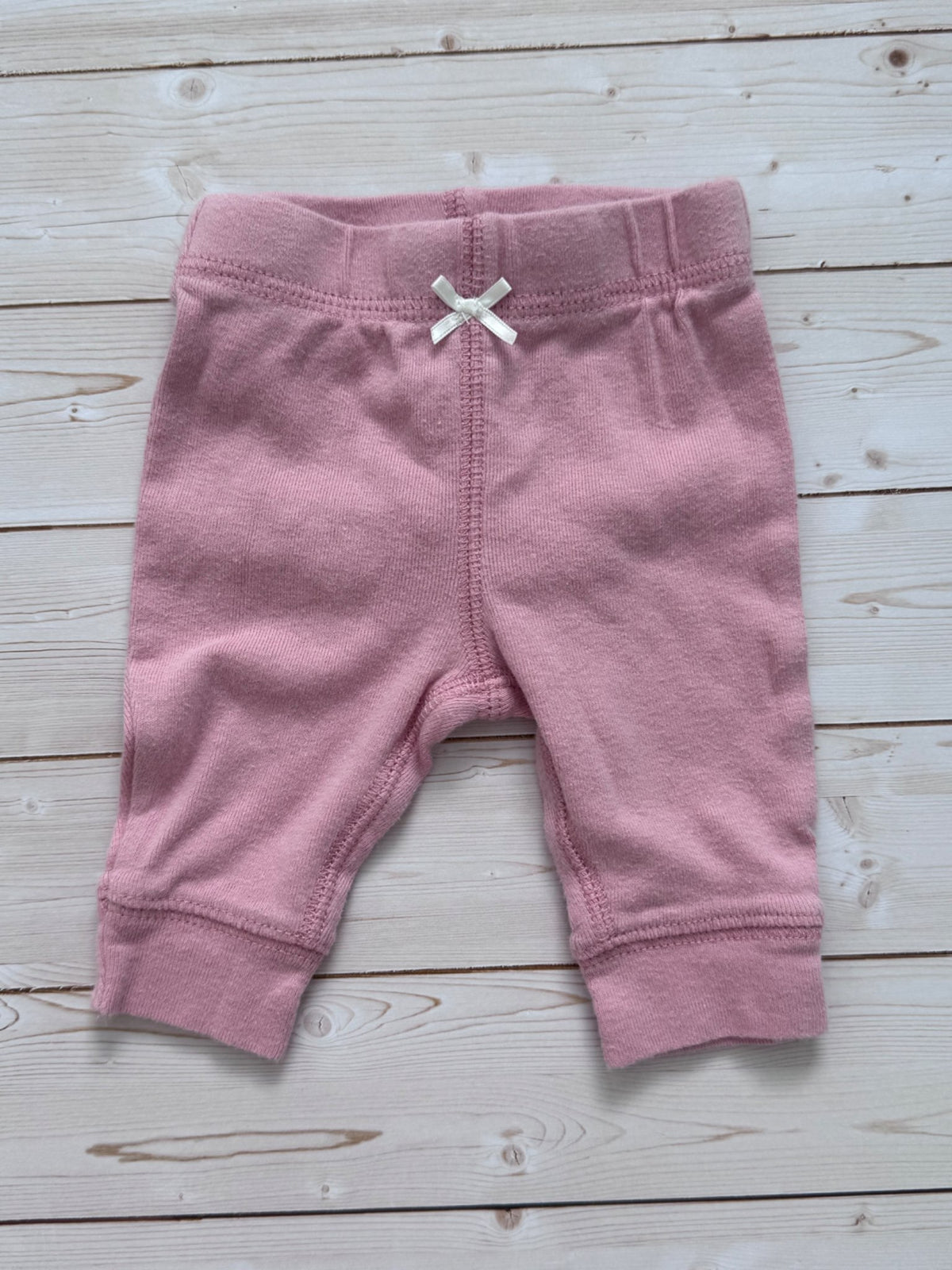 Simple Pink and White Sleeveless Outfit, Kids Newborn