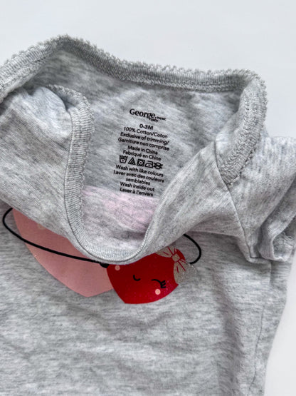 Sweet-hearts little girls outfit, Kids 3 Month (0-3M)
