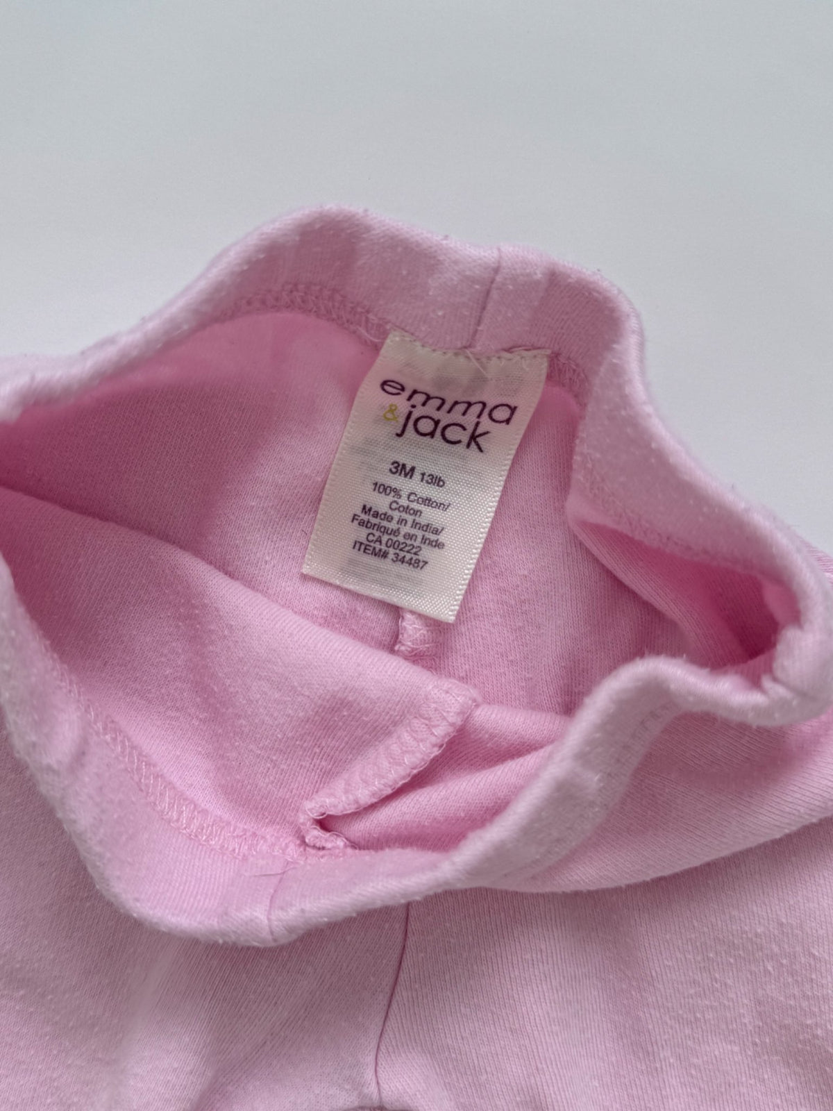 Pretty Pink Stars Outfit, Kids 3 Month (0-3M)